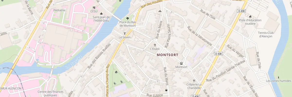 Plan du 20 Rue Saint-Pierre à Alençon