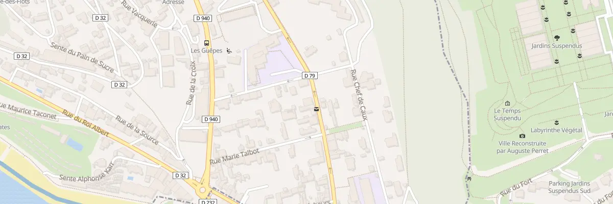Plan du 33B Rue du Gen de Gaulle à Sainte-Adresse