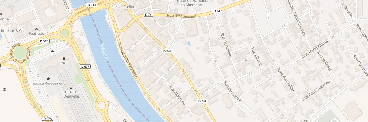 Plan du 72 Rue du Gal de Gaulle à Trouville-sur-Mer