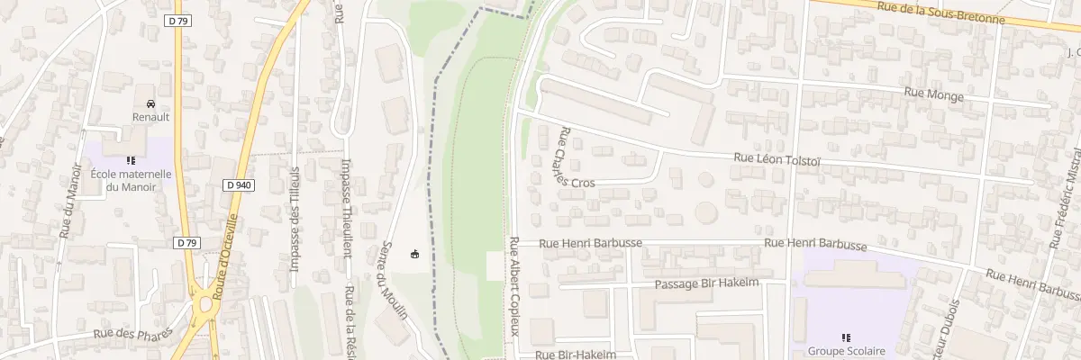 Plan du 8 Rue Charles Cros au Havre