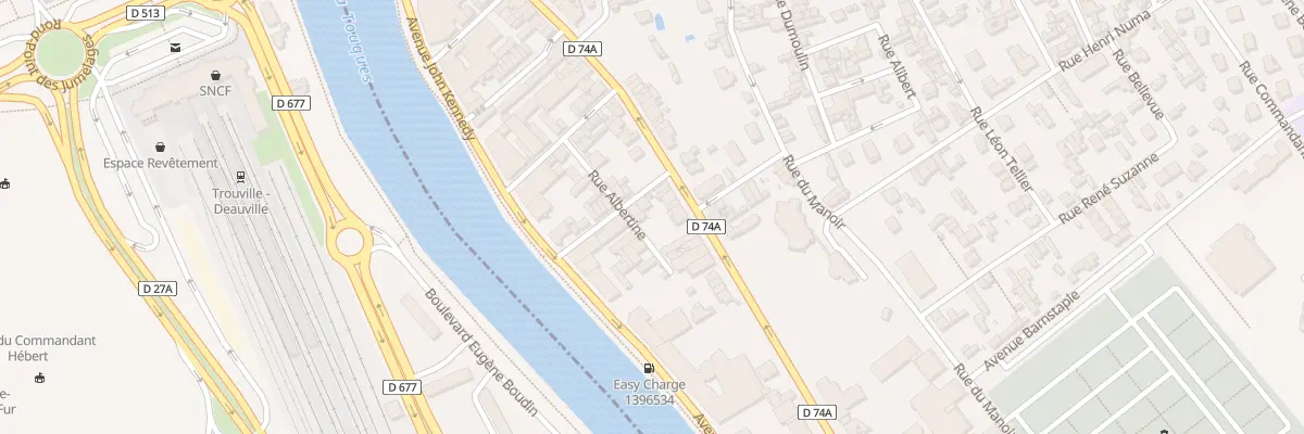 Plan du 83 Rue du Gal de Gaulle à Trouville-sur-Mer