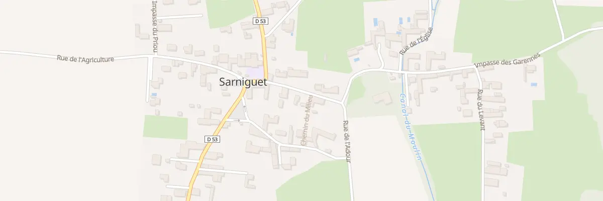 Plan du 5077 Le Village à Sarniguet