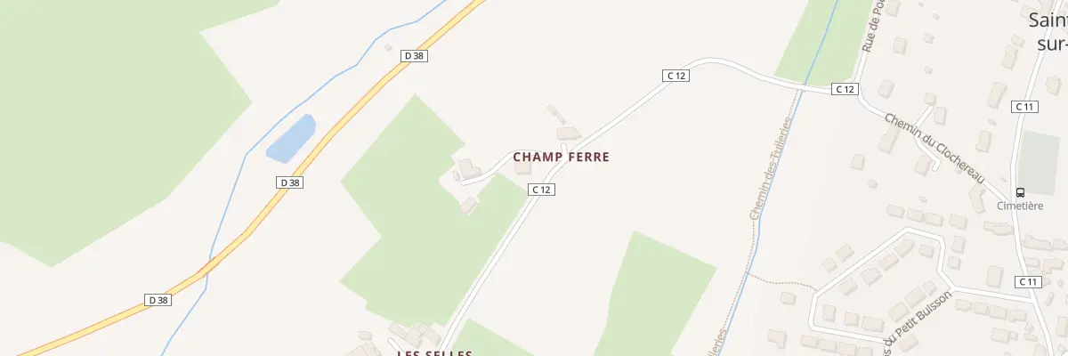 Plan du 5191 Champ Ferre à Sainte-Sabine-sur-Longève