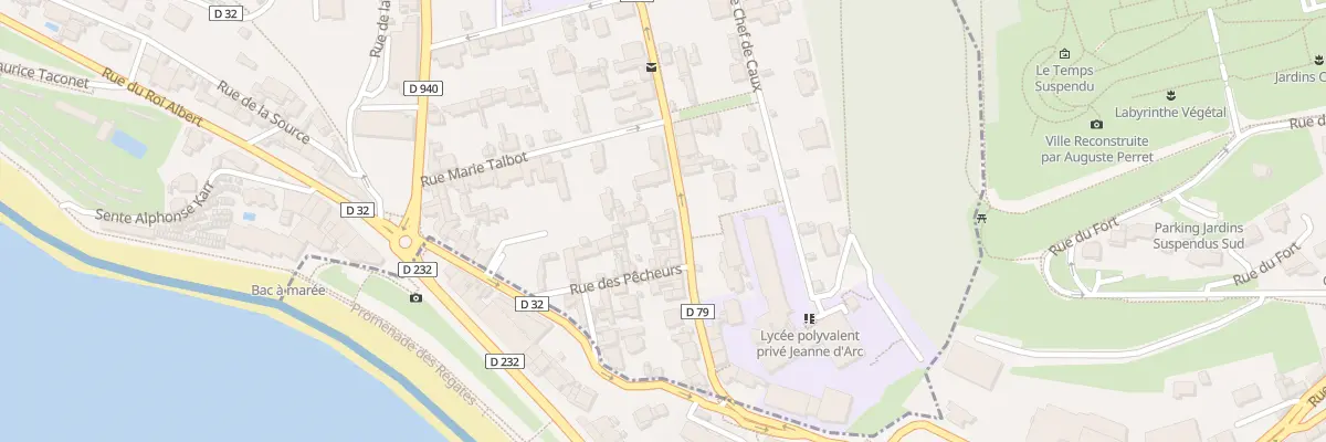 Plan du 25 Rue du Gen de Gaulle à Sainte-Adresse
