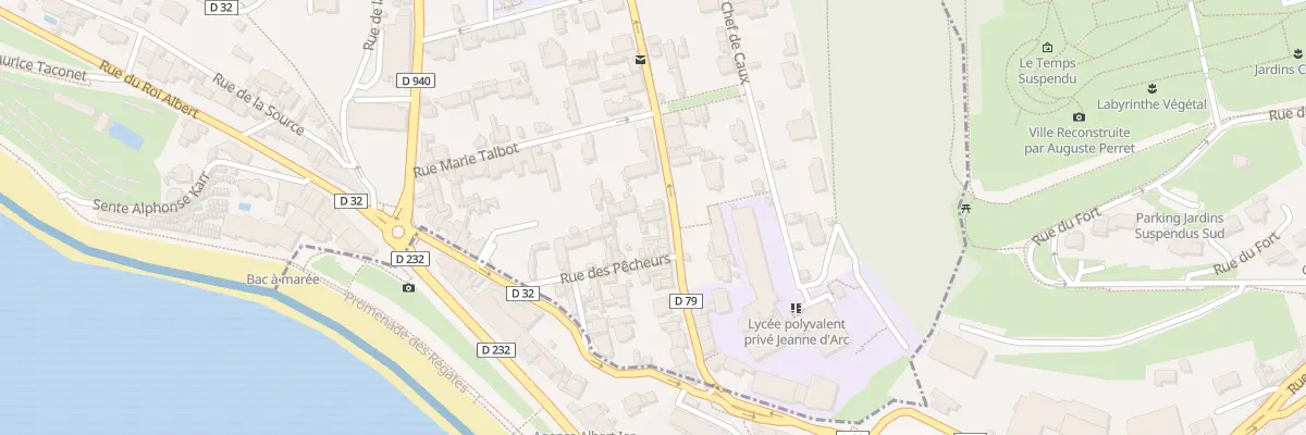 Plan du 23 Rue du Gen de Gaulle à Sainte-Adresse