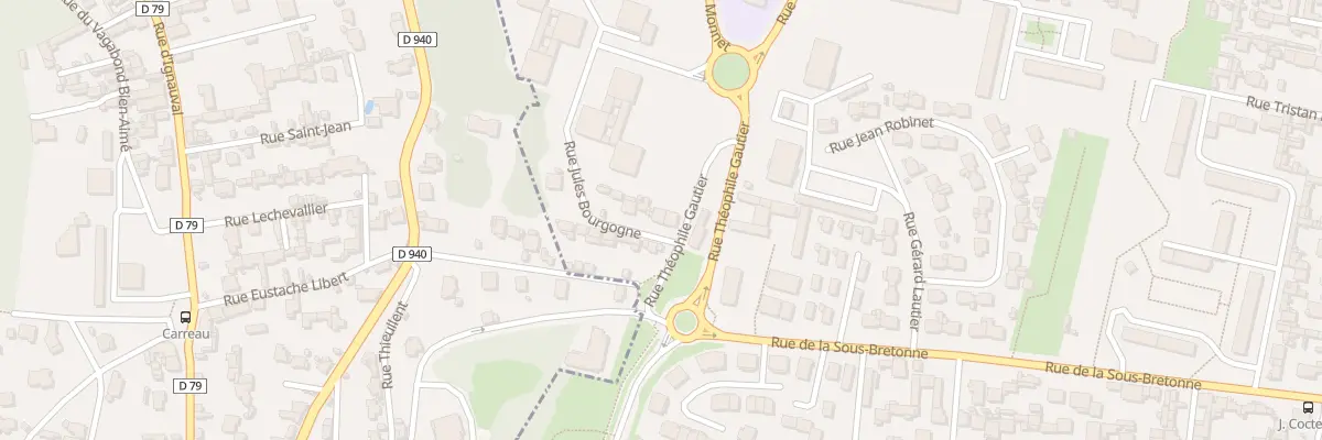 Plan du 2B Rue Jules Bourgogne au Havre