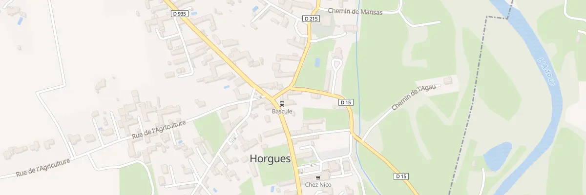 Plan du 5121 Barthe à Horgues