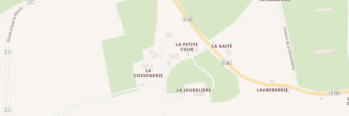 Plan du 8 Rte de Saint Jean d’Asse au Tronchet