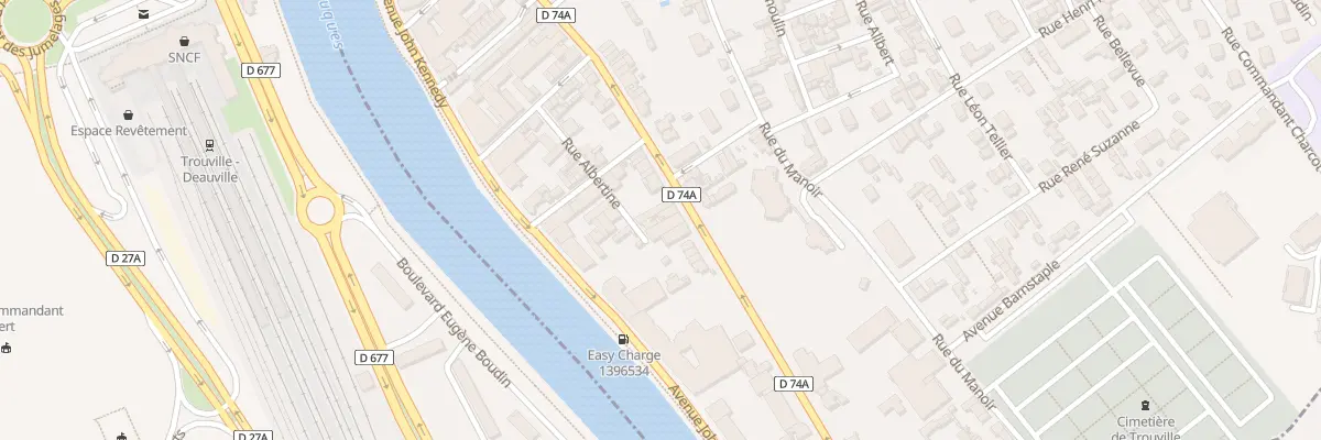 Plan du 71 Rue du Gal de Gaulle à Trouville-sur-Mer