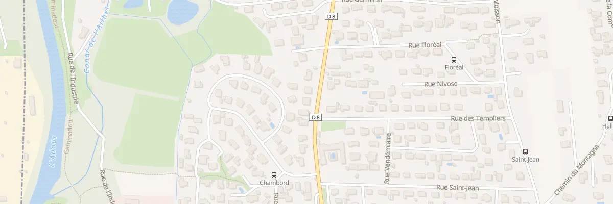 Plan du 113 Rue du 11 Novembre à Aureilhan