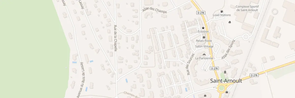Plan du 35 Rue de la Verdure à Saint-Arnoult