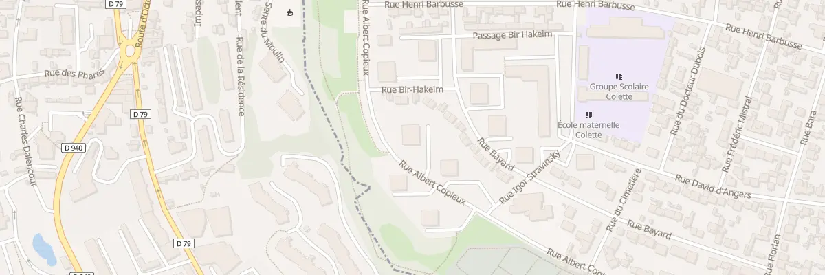 Plan du 88 Rue Albert Copieux au Havre