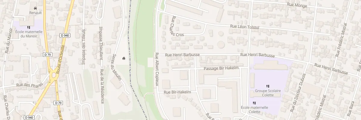 Plan du 20 Rue Henri Barbusse au Havre