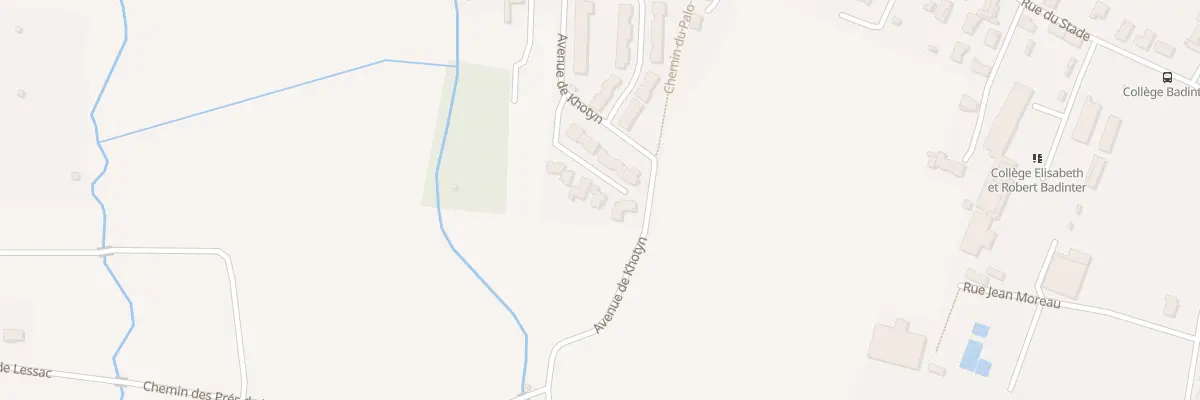 Plan du 7 Imp du Canal à La Couronne