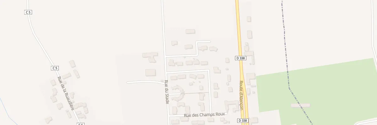 Plan du 30 Rue des Champs Roux à Oisseau-le-Petit