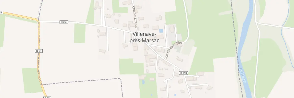 Plan du 19 Rue Saint-bruno à Villenave-près-Marsac