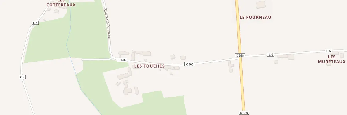 Plan du 5 Les Touches à Oisseau-le-Petit
