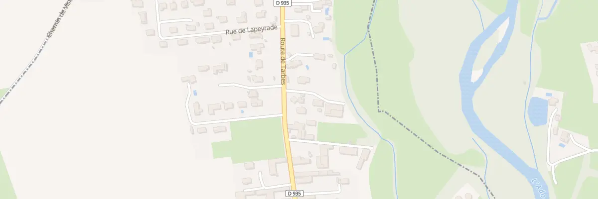 Plan du 2 Imp du Lac d’Oncet à Momères