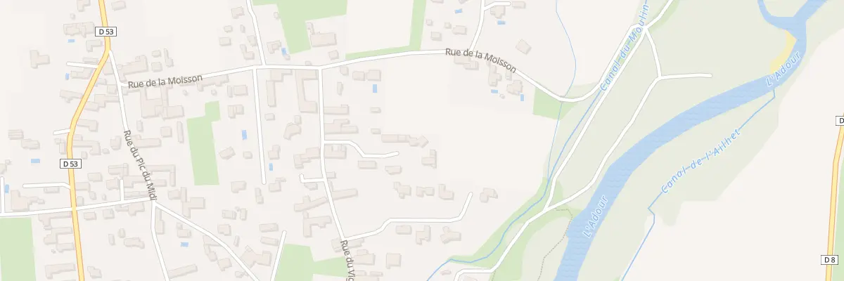 Plan du 2 Lot Llevot à Aurensan