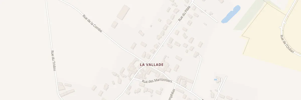 Plan du 1 Rue du Pible à Fléac