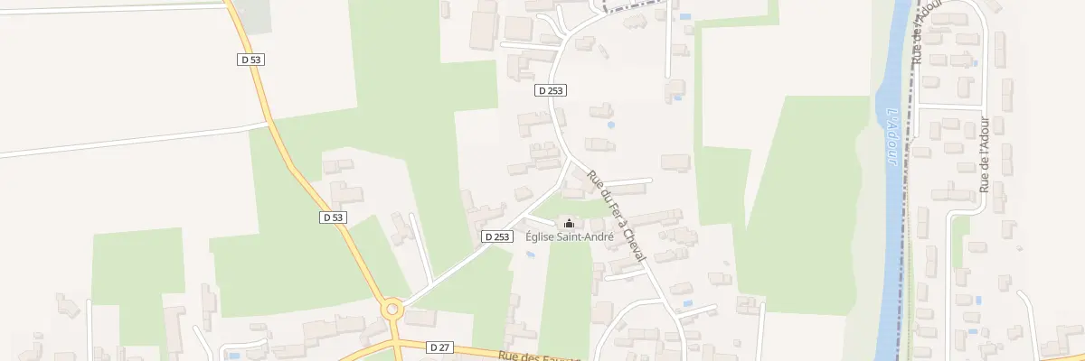 Plan du 11 Rue Saint Andre à Villenave-près-Marsac