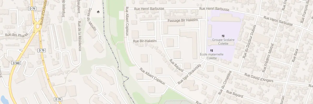 Plan du 79 Rue Bayard au Havre