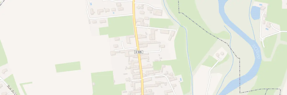 Plan du 26 Rte de Tarbes à Momères