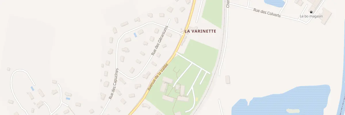Plan du 15 Av de la Vallée à Saint-Arnoult