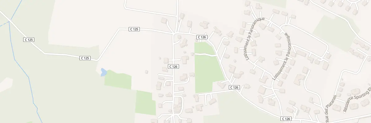 Plan du 405 All de l’Hoste à Eauze