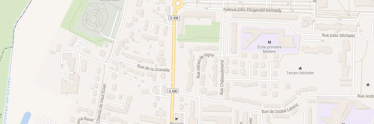 Plan du 19 Rue Alfred de Vigny à Alençon