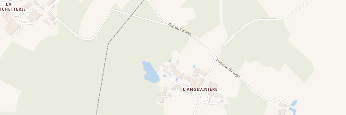 Plan du 5 Imp du Petit Lac à Messé