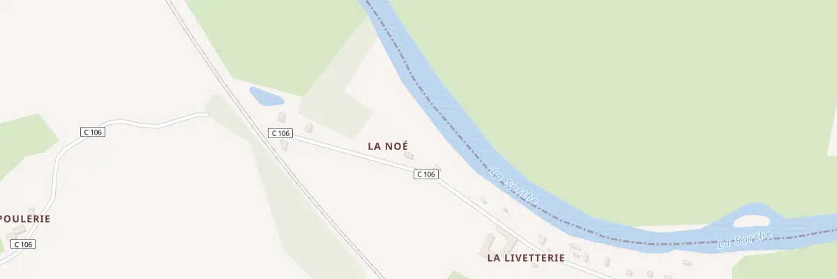 Plan du 15 Rte de la Livetterie à Moitron-sur-Sarthe
