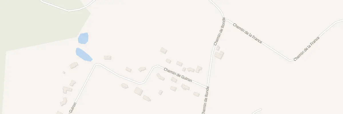 Plan du 120 Chem de Guiron à Montpouillan