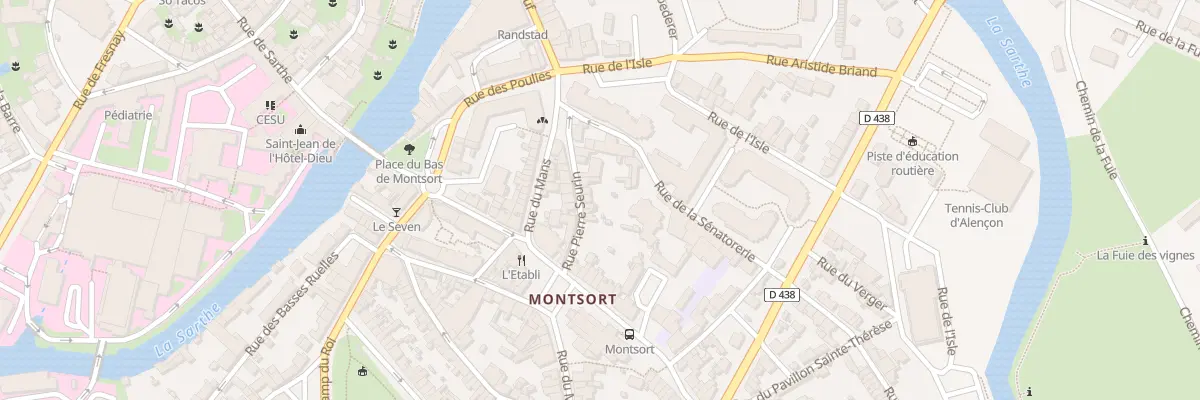 Plan du 17 Rue Seurin à Alençon