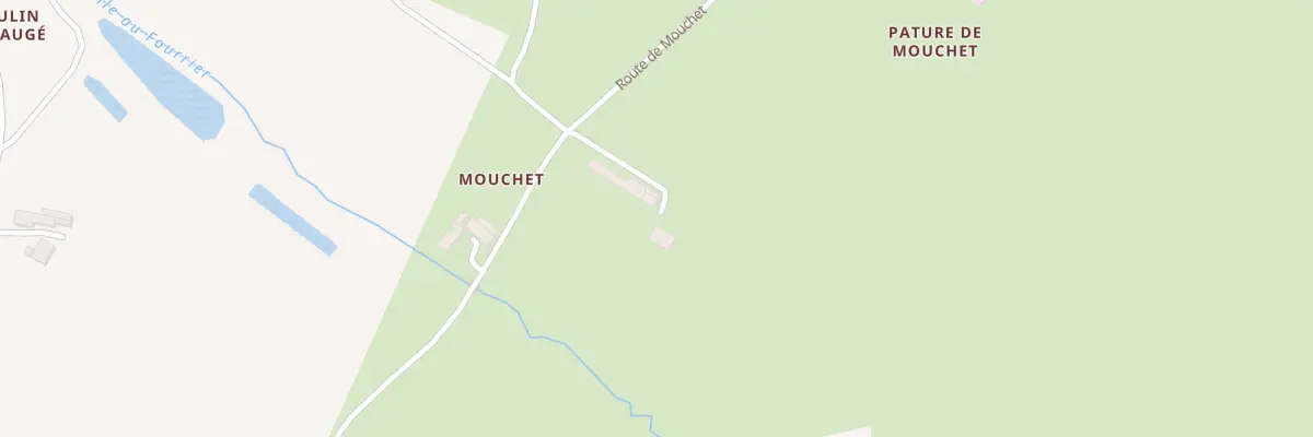 Plan du 936 Rte de Mouchet à Vernoil-le-Fourrier