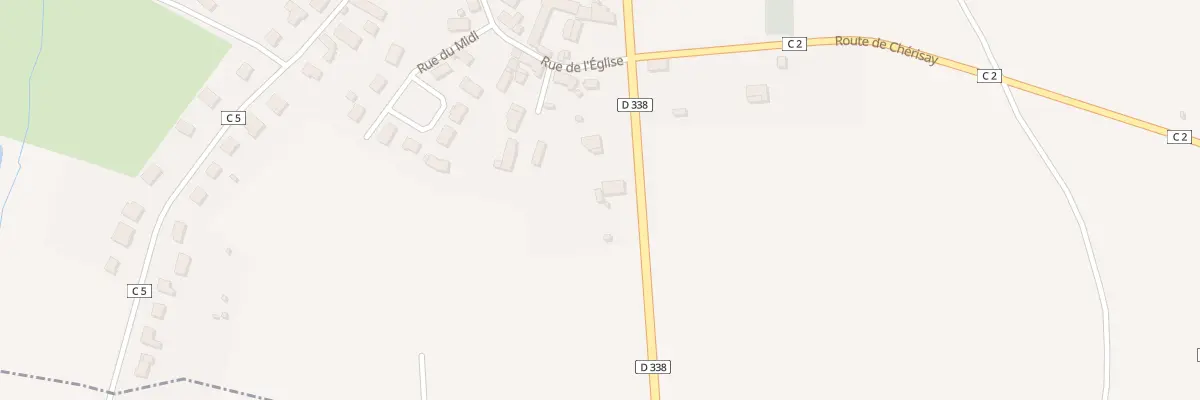 Plan du 3 Rte Nationale à Béthon