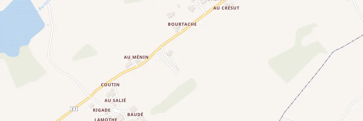 Plan du 5029A A Coutin à Loussous-Débat