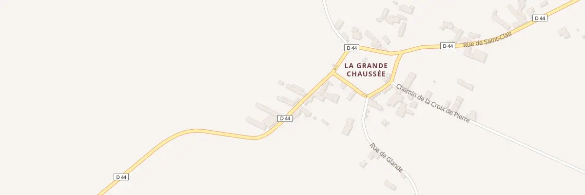 Plan du 20 Rue de Saint Clair à La Chaussée