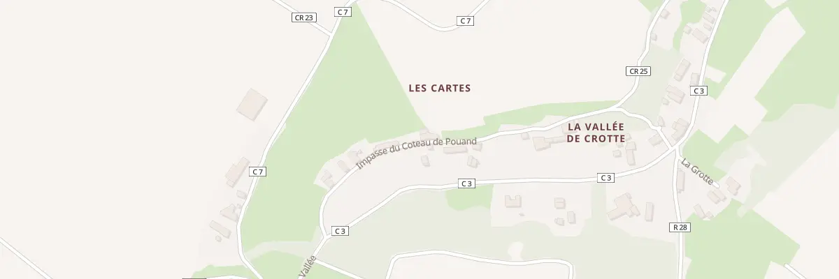 Plan du 7 Imp du Coteau de Pouand à Saint-Germain-sur-Vienne