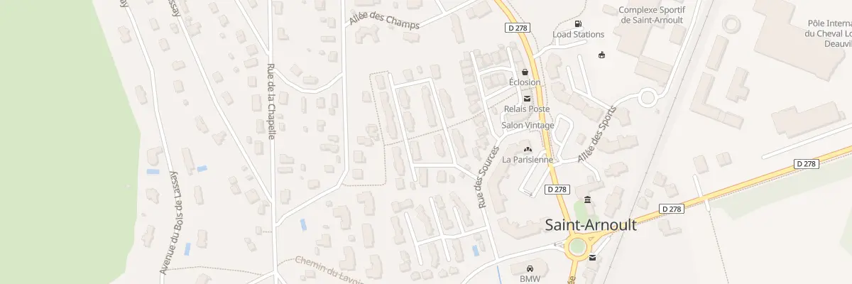 Plan du 6 Rue des Sources à Saint-Arnoult