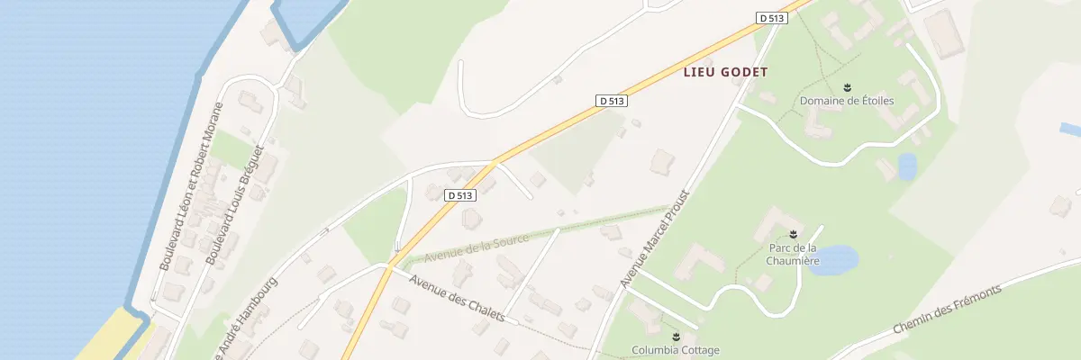 Plan du 28 Bd Aristide Briand à Trouville-sur-Mer