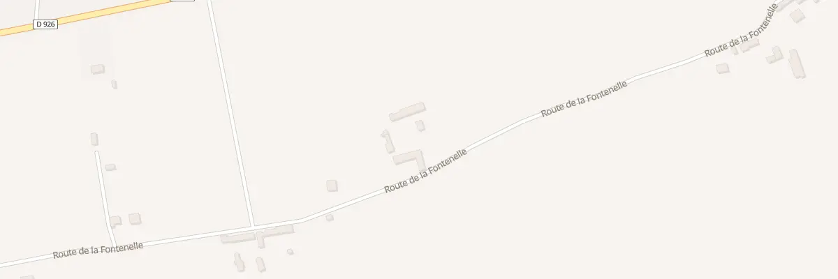 Plan du 49 Rte de la Fontenelle à Gouffern en Auge
