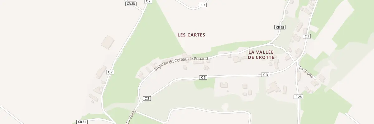 Plan du 126A La Vallee de Crotte à Saint-Germain-sur-Vienne