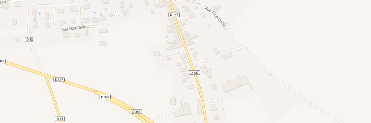 Plan du 94 Fg Saint Lazare à Loudun
