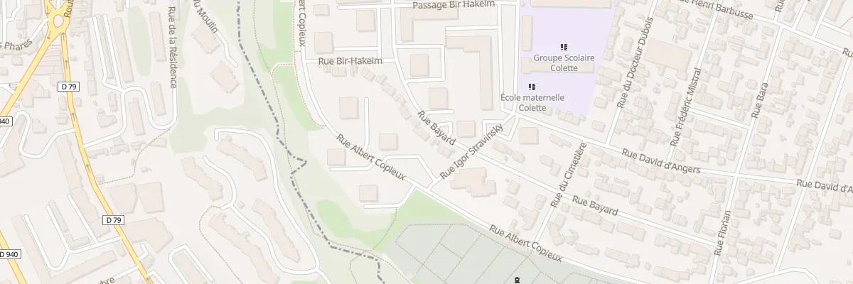 Plan du 69 Rue Bayard au Havre