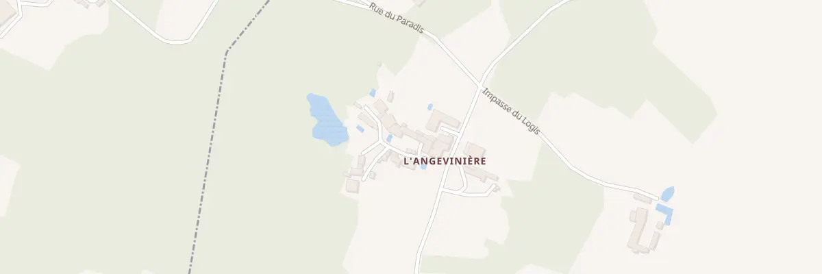 Plan du 2 Imp du Petit Lac à Messé
