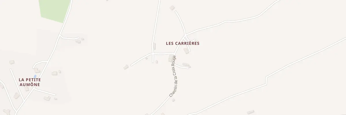 Plan du 579 Che Communal de la Crx Rouge à Bonnebosq