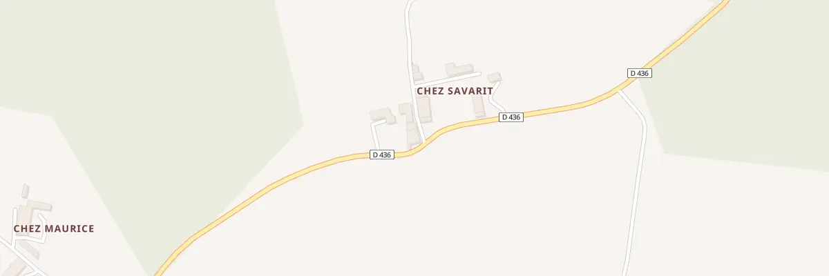 Plan du 5076 Chez Savarit à Bécheresse