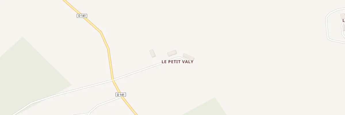 Plan du 5039 Le Petit Valy à Courgeac