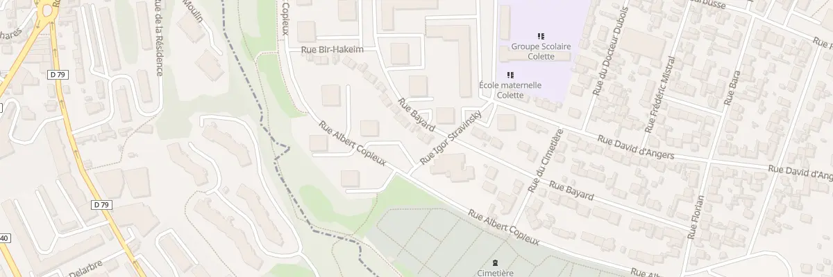 Plan du 67 Rue Bayard au Havre
